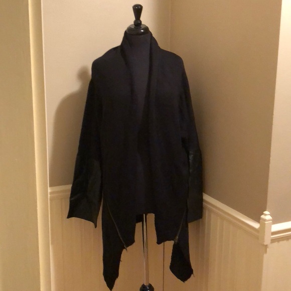 Black Cardigan Sweater - Picture 4 of 4